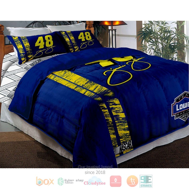 Jimmie Johnson 48 Bedding Set Jimmie Johnson 48 Bedding Set