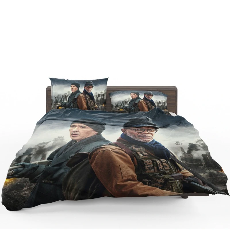 John Cusack and Samuel L Jackson in Cell Movie Bedding Set John Cusack and Samuel L Jackson in Cell Movie Bedding Set