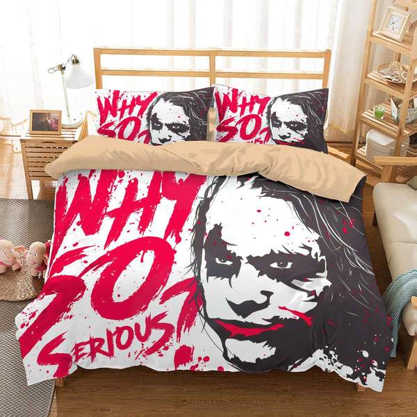 Joker Duvet Cover and Pillowcase Set Bedding Set 804 Joker Duvet Cover and Pillowcase Set Bedding Set 804