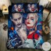 Joker Harley Quinn Couple Bedding Set