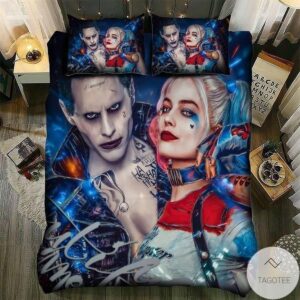 Joker Harley Quinn Couple Bedding Set