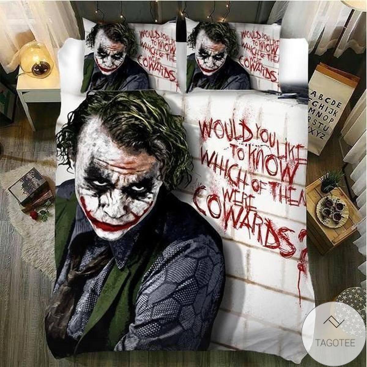 Joker Would You Like To Know Which Of Them Were Cowards Bedding Set Joker Would You Like To Know Which Of Them Were Cowards Bedding Set