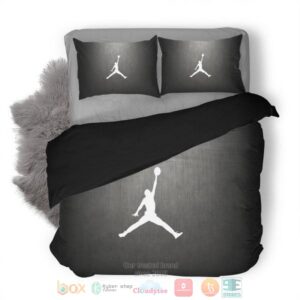 Jordan Jumpman Grey Bedding Set