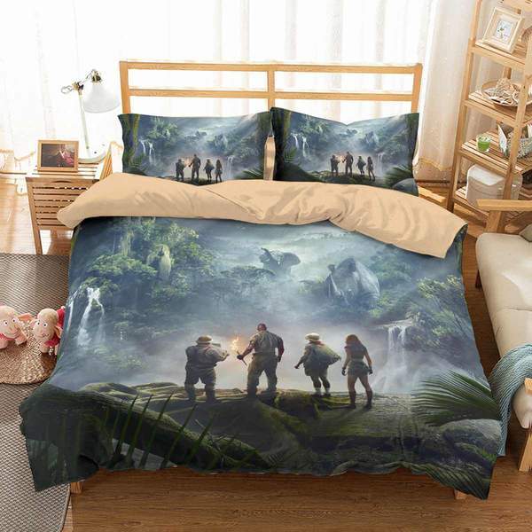 Jumanji 2 Duvet Cover and Pillowcase Set Bedding Set Jumanji 2 Duvet Cover and Pillowcase Set Bedding Set