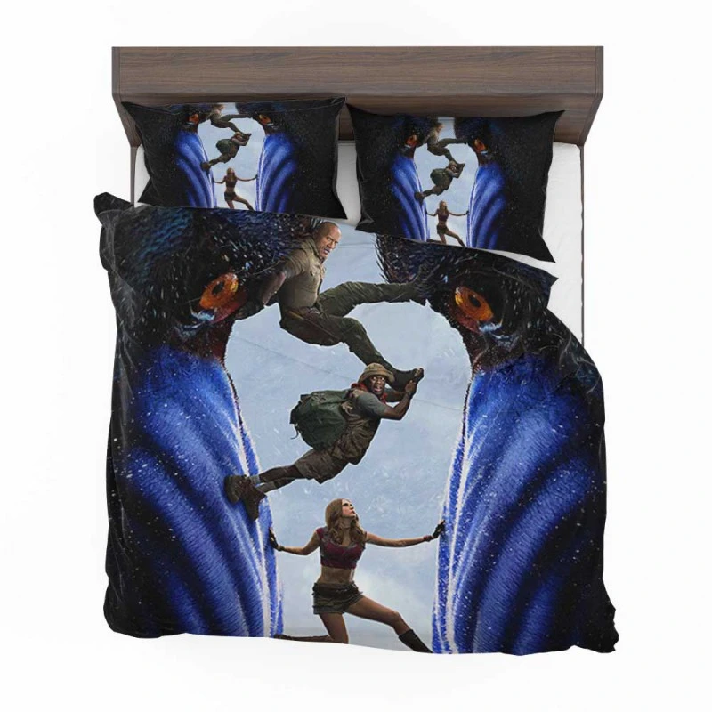 Jumanji-The-Next-Level-Movie-Dwayne-Johnson-Kevin-Hart-Bedding-Set-1