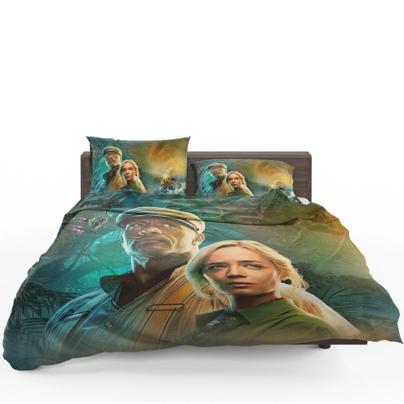 Jungle Cruise Movie Bedding Set Jungle Cruise Movie Bedding Set