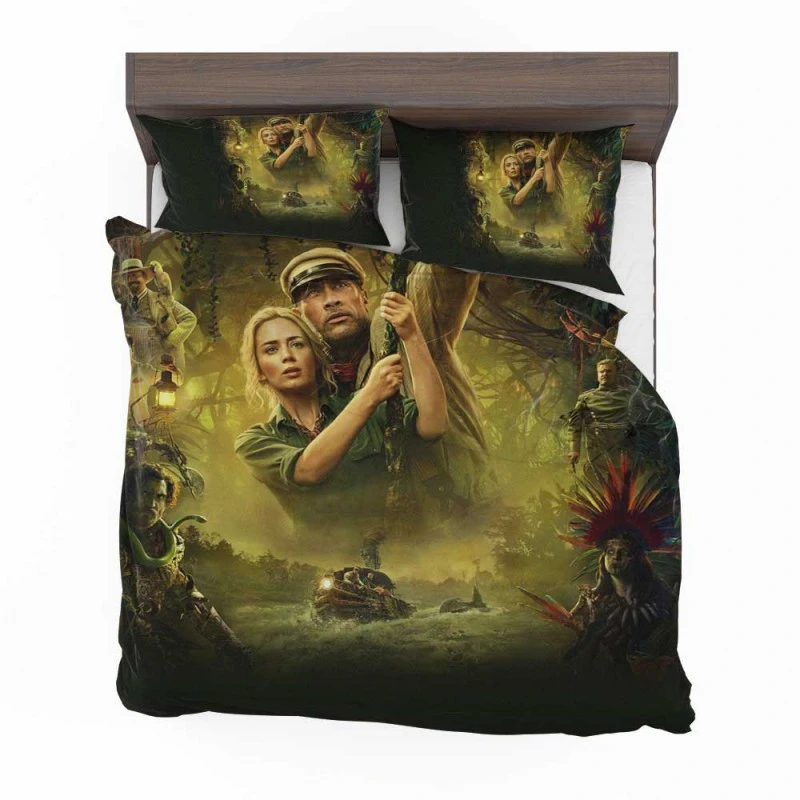 Jungle-Cruise-Movie-Dwayne-Johnson-Emily-Blunt-Bedding-Set-1