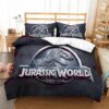 Jurassic Park 2211 Duvet Cover and Pillowcase Set Bedding Set