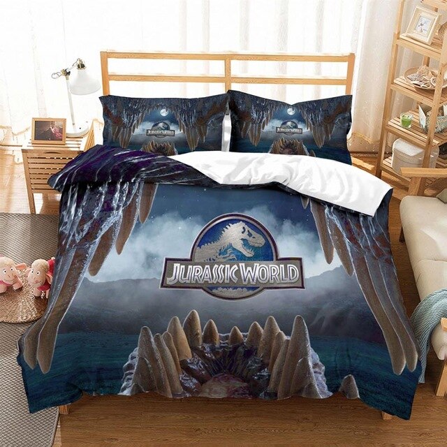 Jurassic Park 2214 Duvet Cover and Pillowcase Set Bedding Set Jurassic Park 2214 Duvet Cover and Pillowcase Set Bedding Set