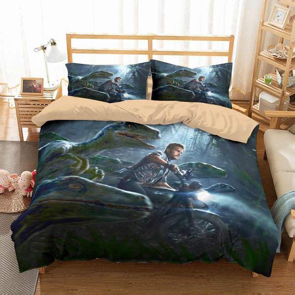 Jurassic World 5 Duvet Cover and Pillowcase Set Bedding Set Jurassic World 5 Duvet Cover and Pillowcase Set Bedding Set