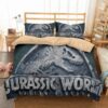 Jurassic World Duvet Cover and Pillowcase Set Bedding Set