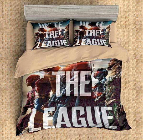 Justice League 2 Duvet Cover and Pillowcase Set Bedding Set Justice League 2 Duvet Cover and Pillowcase Set Bedding Set