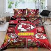 Kansas City Chiefs Nfl Logo Red Bedding Set