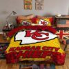 Kansas City Chiefs Nfl Yellow Red Bedding Set