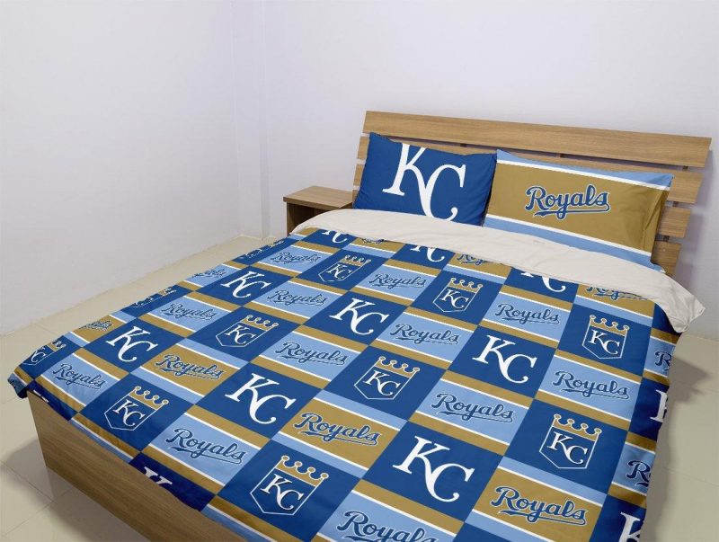 Kansas City Royals Duvet Cover and Pillowcase Set Bedding Set 997 Kansas City Royals Duvet Cover and Pillowcase Set Bedding Set 997