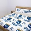 Kansas City Royals Duvet Cover and Pillowcase Set Bedding Set 998