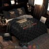 King And Queen Gucci Black Bedding Set