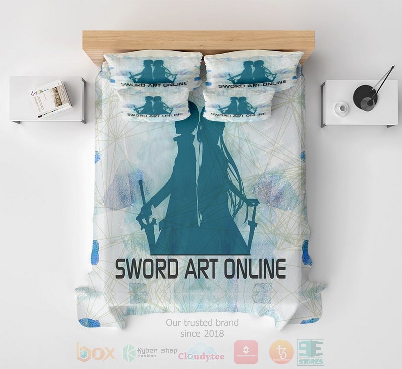 Kirito-Yuuki-Paint-Splatter-Threads-Sword-Art-Online-Bedding-Set-1