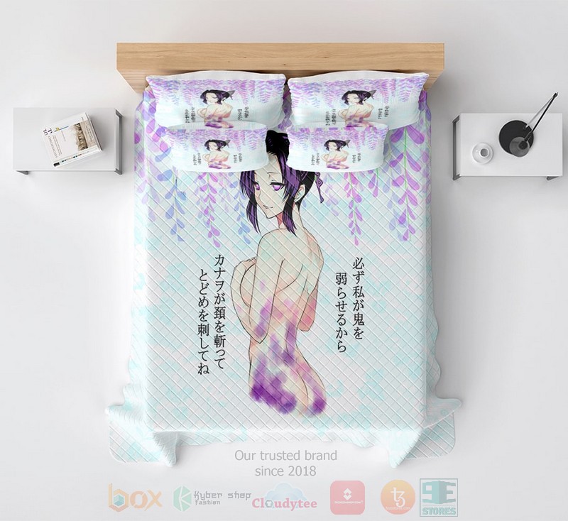 Kochou-Shinobu-Floral-Exotic-Art-Demon-Slayer-Kimetsu-No-Yaiba-Bedding-Set-1