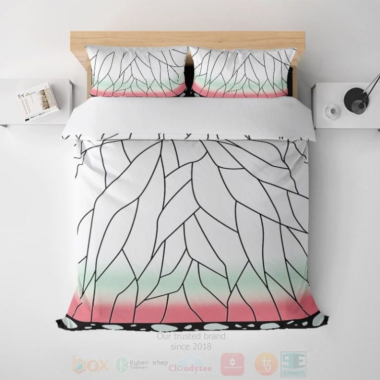Kochou-Shinobu-Insect-Pillar-Butterfly-Pattern-Demon-Slayer-Kimetsu-No-Yaiba-Bedding-Set-1