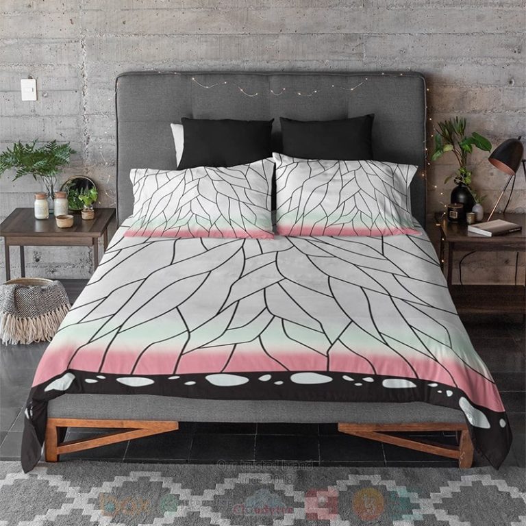Kochou-Shinobu-Insect-Pillar-Butterfly-Pattern-Demon-Slayer-Kimetsu-No-Yaiba-Bedding-Set-2