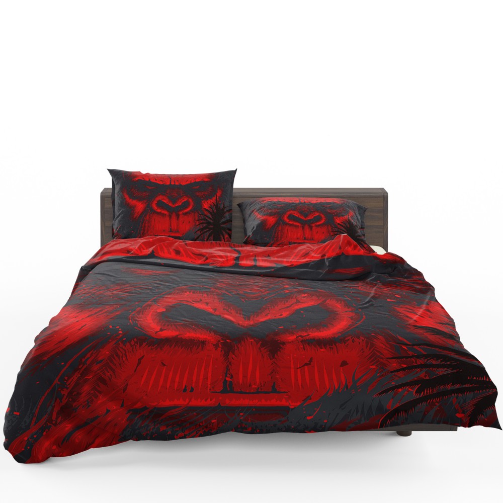 Kong Skull Island Movie Sci-fi Bedding Set Kong Skull Island Movie Sci-fi Bedding Set