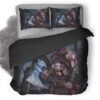 Kratos God Of War Artwork 6L Duvet Cover and Pillowcase Set Bedding Set
