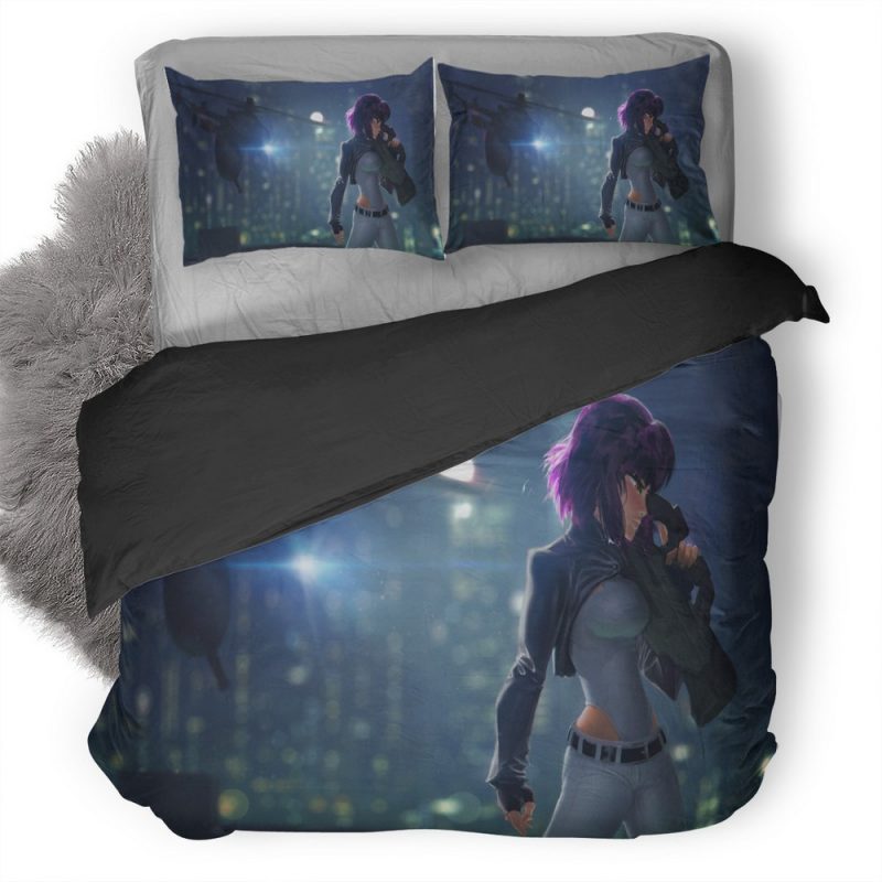 Kusanagi Zq Duvet Cover and Pillowcase Set Bedding Set Kusanagi Zq Duvet Cover and Pillowcase Set Bedding Set