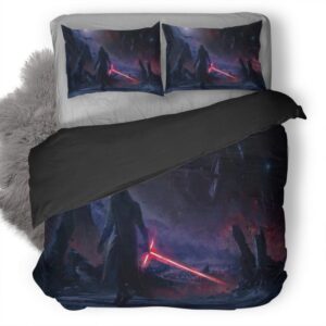 Kylo Ren Star Wars Art Gi Duvet Cover and Pillowcase Set Bedding Set