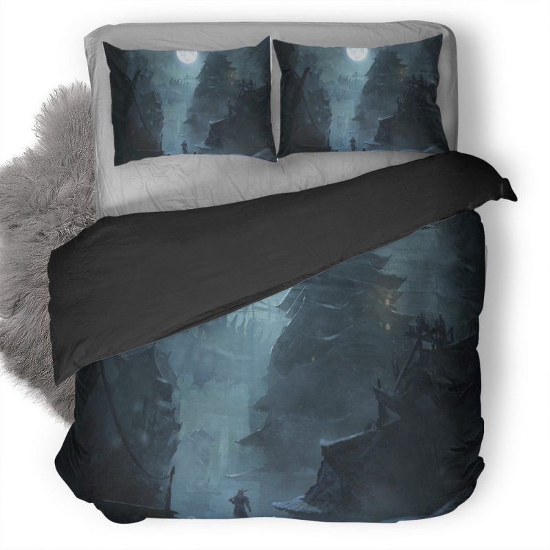 Kyuden Spider Artwork Ap Duvet Cover and Pillowcase Set Bedding Set Kyuden Spider Artwork Ap Duvet Cover and Pillowcase Set Bedding Set