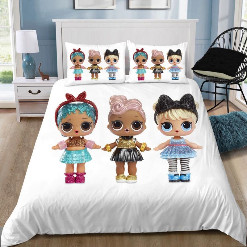L O L Surprise Duvet Cover and Pillowcase Set Bedding Set 183 L O L Surprise Duvet Cover and Pillowcase Set Bedding Set 183