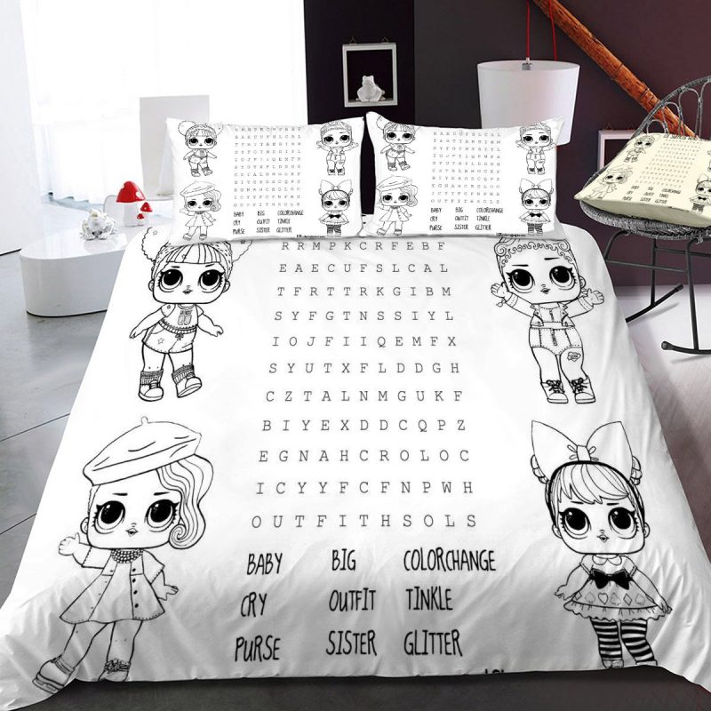 L O L Surprise Duvet Cover and Pillowcase Set Bedding Set 211 L O L Surprise Duvet Cover and Pillowcase Set Bedding Set 211