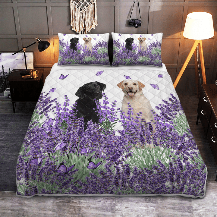 Labrador-Lavender-Quilt-Bedding-Set-Limited-Edition-2