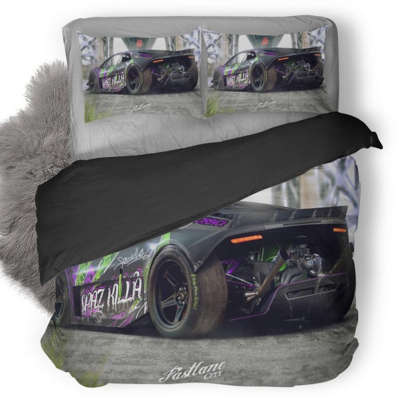 Lamborghini Fat Tyres Digital Art W1 Duvet Cover and Pillowcase Set Bedding Set Lamborghini Fat Tyres Digital Art W1 Duvet Cover and Pillowcase Set Bedding Set