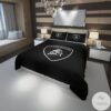 Lamborghini Logo All Black Bedding Set