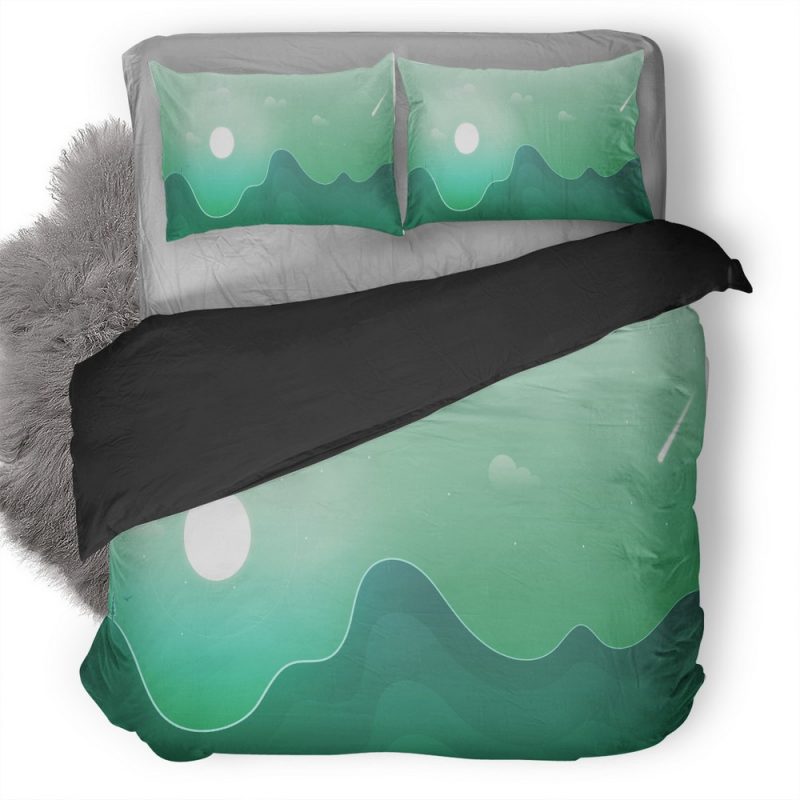 Landscape Minimalist R1 Duvet Cover and Pillowcase Set Bedding Set Landscape Minimalist R1 Duvet Cover and Pillowcase Set Bedding Set