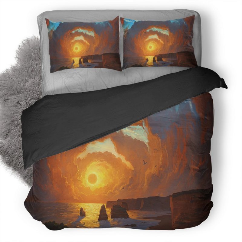Landscape Sea Sun Clouds Zs Duvet Cover and Pillowcase Set Bedding Set Landscape Sea Sun Clouds Zs Duvet Cover and Pillowcase Set Bedding Set