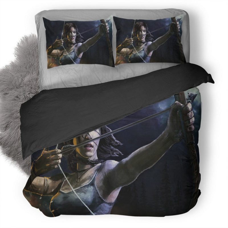 Lara Croft Tomb Raider Artwork Qx Duvet Cover and Pillowcase Set Bedding Set Lara Croft Tomb Raider Artwork Qx Duvet Cover and Pillowcase Set Bedding Set