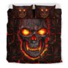 Lava Skull All Over Print Bedding Set