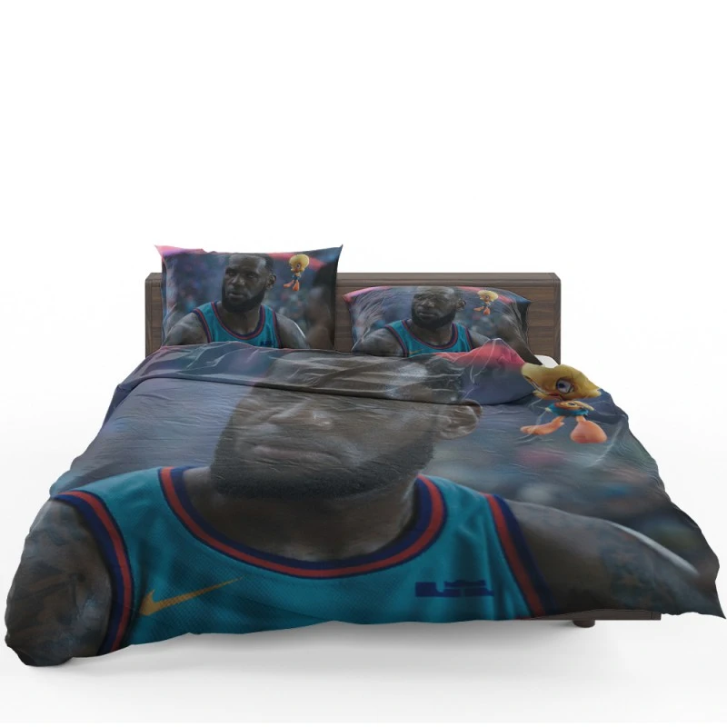 LeBron James Space Jam 2 Movie Bedding Set LeBron James Space Jam 2 Movie Bedding Set