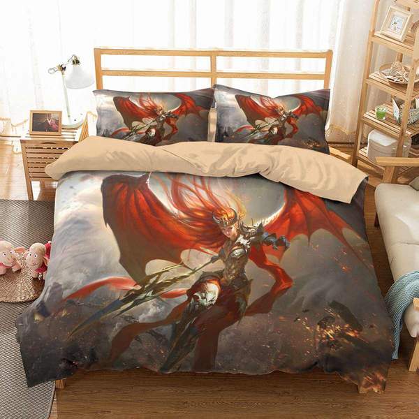 League Of Angels Duvet Cover and Pillowcase Set Bedding Set League Of Angels Duvet Cover and Pillowcase Set Bedding Set