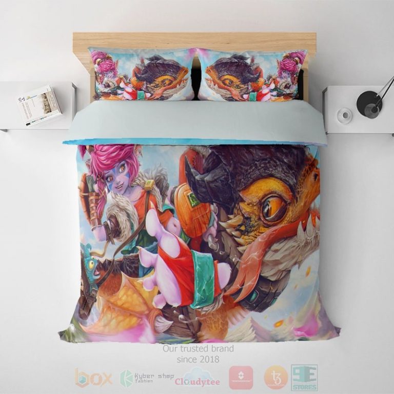 League-Of-Legends-Dragon-Trainer-Tristana-Bedding-Set-1