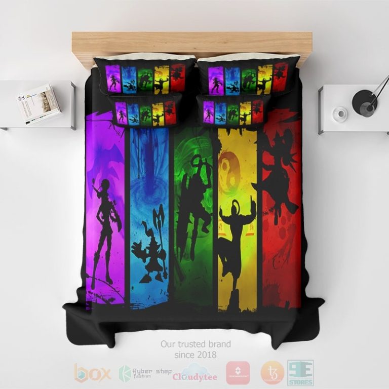 League-Of-Legends-Heroes-Color-Embossed-Bedding-Set-2