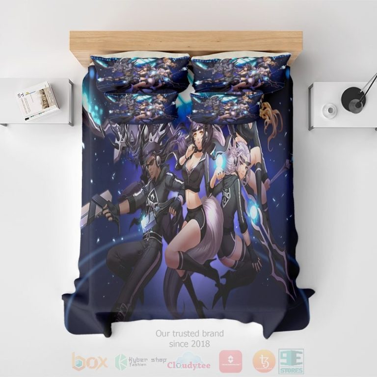 League-Of-Legends-Kda-3D-Look-Bedding-Set-2