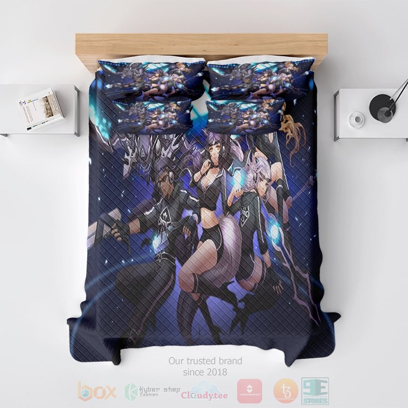 League Of Legends Kda 3D Look Bedding Set League Of Legends Kda 3D Look Bedding Set