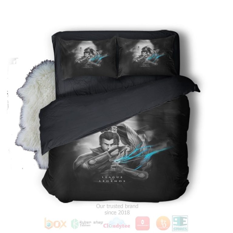 League-Of-Legends-Yasuo-Katana-Dark-Bedding-Set-1