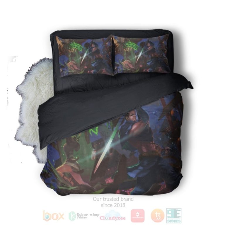 League-Of-Legends-Yasuo-Riven-Fight-Bedding-Set-1