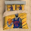 Lebron James 2 Duvet Cover and Pillowcase Set Bedding Set