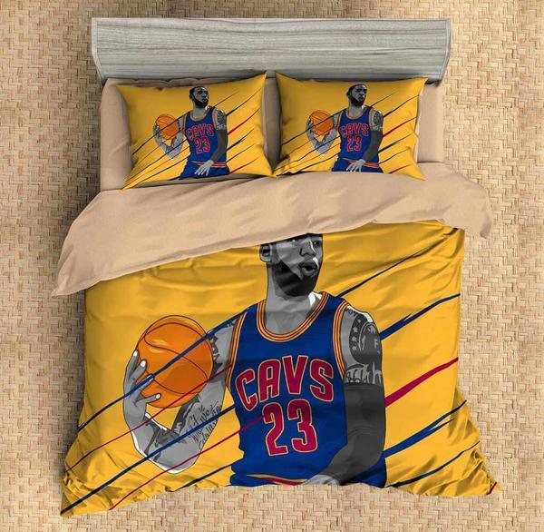 Lebron James 2 Duvet Cover and Pillowcase Set Bedding Set Lebron James 2 Duvet Cover and Pillowcase Set Bedding Set