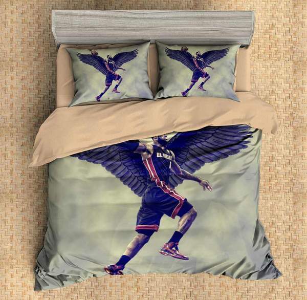 Lebron James 3 Duvet Cover and Pillowcase Set Bedding Set Lebron James 3 Duvet Cover and Pillowcase Set Bedding Set